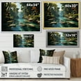 thumbnail image 4 of Designart "Tropical Oasis in the Dominican II" Landscapes Wall Art Living Room, 4 of 5