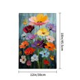 thumbnail image 4 of Amhnf Colorful Poppy Flowers Garden Flag For Home Outdoor Garden Yard Decor 12x18 inch, 4 of 5