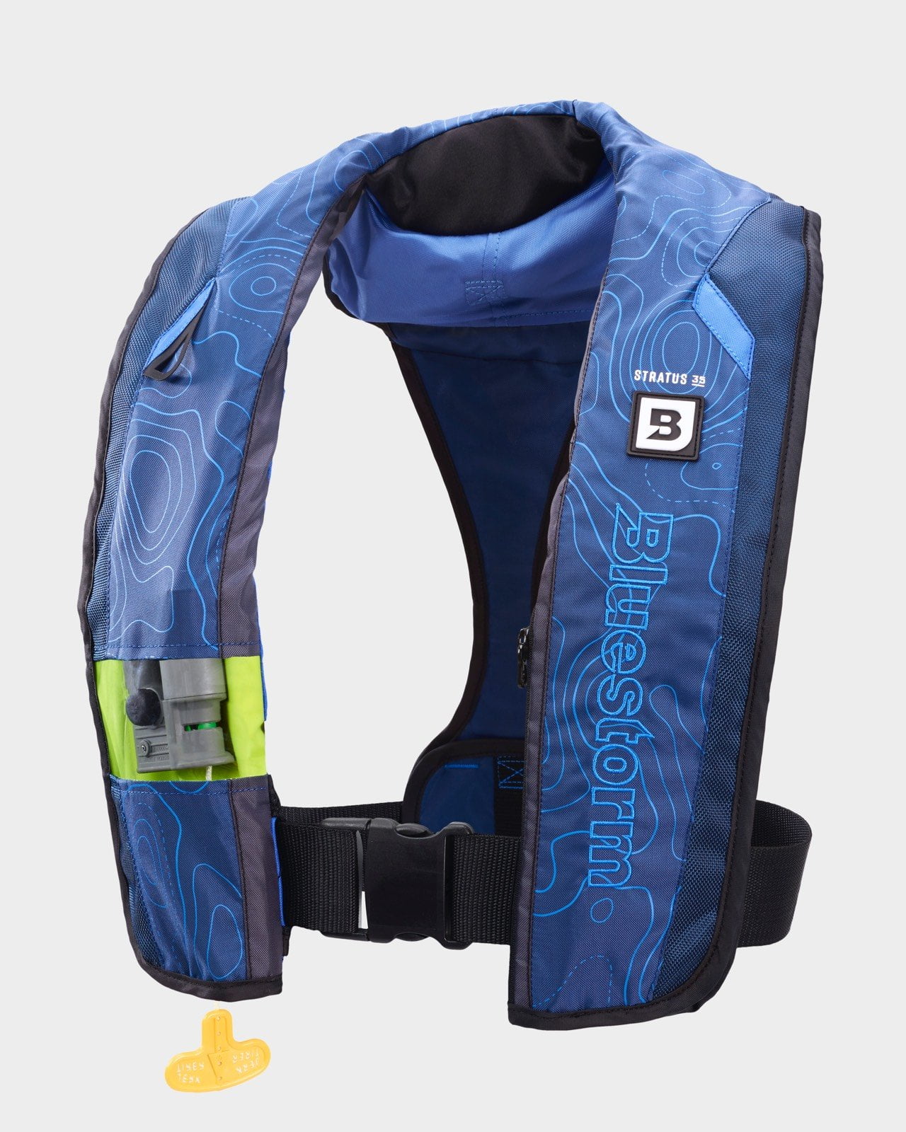 Bluestorm Gear Stratus 35 Inflatable PFD Life Jacket (Deep Blue) | US ...
