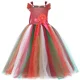 thumbnail image 3 of Vestido de tutú de hada del bosque de otoño para niñas, vestidos de fiesta de cumpleaños, vestido de baile, disfraz de princesa de hada del bosque para niñas con alas de mariposa, 3 of 5