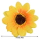 thumbnail image 2 of Cabeza de girasol artificial Simulación de cabezas de flores Ramo de fiesta de boda Accesorios de bricolaje, 60 piezas, Amarillo, 7 cm sidaley HA7119-07B, 2 of 6