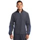 thumbnail image 1 of SPORT-TEK Chaqueta cortavientos con bloques de colores para hombre M Gris grafito/Azul real/Blanco deporte-tek JST61, 1 of 1