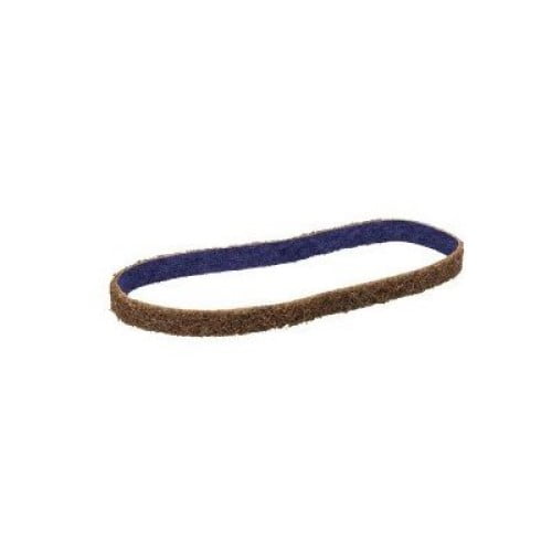 3M Scotch-Brite Durable Flex Belt 64475, Aluminum Oxide, 1/2" x 18", Coarse
