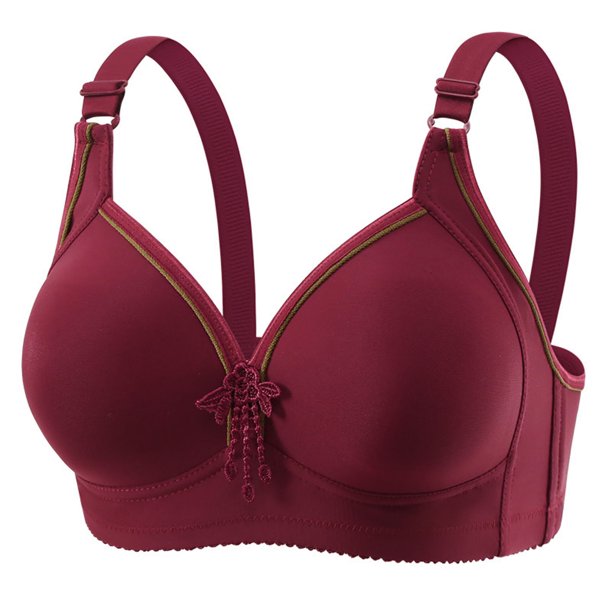 Ropa Interior Sexy para Mujeres Reunidas Tamaño Grande sin Bordes Sujetador Diario Nylon Spandex, Ropa Interior Seductora para Mujeres
