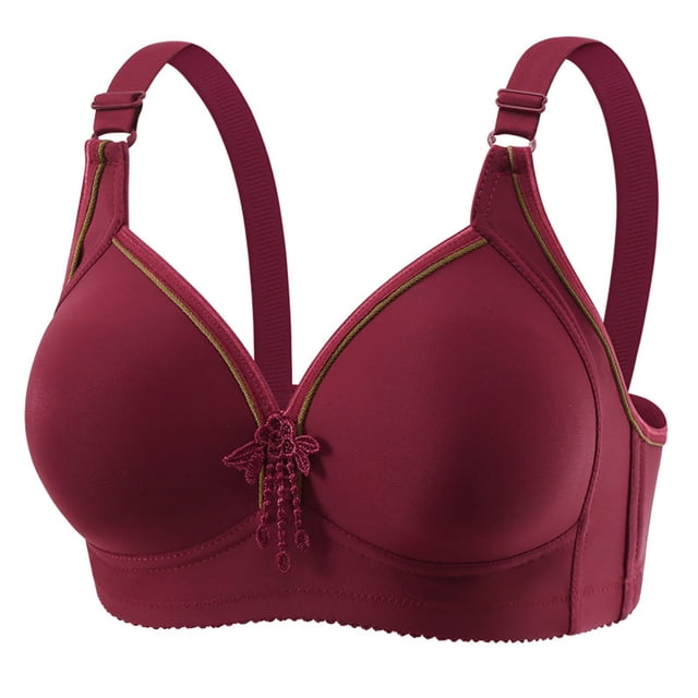 Ropa Interior Sexy para Mujeres Reunidas Tamaño Grande sin Bordes Sujetador Diario Nylon Spandex, Ropa Interior Seductora para Mujeres