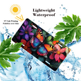 thumbnail image 4 of 1 Pcs 2D Flat License Plate Covers & Frames, Colorful Butterfly For Decorative Front, Waterproof For Decoration Aluminum License Plate Covers & Frames Cover For Men Women, 12" X 6", 4 of 7