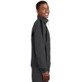 thumbnail image 3 of Sport-Tek Colorblock Raglan Jacket-L (Graphite Grey/ Black), 3 of 6