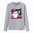 thumbnail image 4 of Godom Halloween Shirts for Women Long Sleeve Crewneck Casual Dressy Tops Funny Graphic Fall Fashion Outfits, 4 of 4