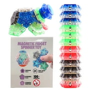 Adonis Cute Fidget Spinner 14-Piece Set, Puzzle Balls Building Blocks, Stress Relieve With Improve Patience & Intelligence Hand Spinner for Adults