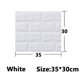 thumbnail image 3 of 5-30 piezas 35 cm * 30 cm DIY autoadhesivo 3D pegatinas de pared para dormitorio impermeable decoración del hogar fondo de pantalla de ladrillo de espuma, 3 of 5