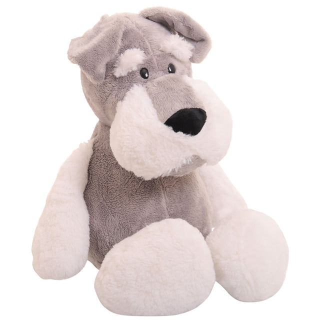 Muñeco de peluche Schnauzer Anime de 35 cm para niños y adultos