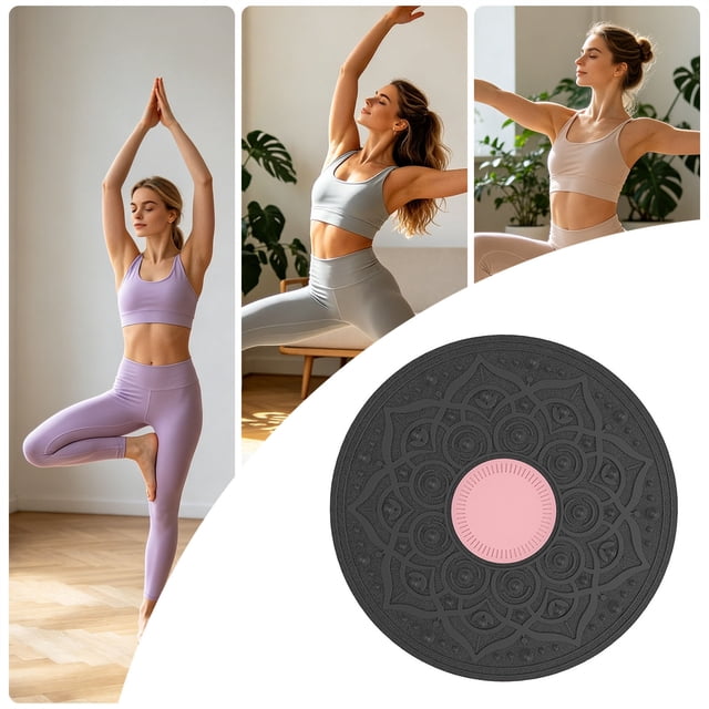 Superior Wobble Board Non Core Trainer Adjustable Rotation Fitness Multipurpose Massage Point Stability Home Gym Yoga Workout Training Exercise Advanced Versatile