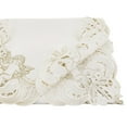 thumbnail image 4 of Saro Lifestyle Embroidered Cupid Design Table Runner, 4 of 5