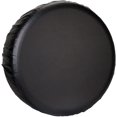 thumbnail image 1 of Leader Accessories Funda Universal Para Neumáticos De Repuesto Con Correa De Hebilla Impermeable Para Jeep Trailer Rv Truck Y Todas Las Ruedas De Coche (Negro Ultimate 24"-26"" Dia.), 1 of 5