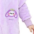 thumbnail image 5 of 7-8 Years Newborn Preemie Sleeping Pajamas Baby Sleeping Bag Sack With Legs Long Sleeve Blanket Toddler Baby Purple Bodysuit Baby Fall Winter Clothing Gift, 5 of 6