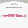 thumbnail image 3 of Cauagu Rabbit Holding Flowers Print Blocking Sleep Eye Masks- Blackout Sleep Mask Sleep Eye Masks for Men Women Adjustable Eye Cover Mask for Side Sleeper Travel Airplane, 3 of 7