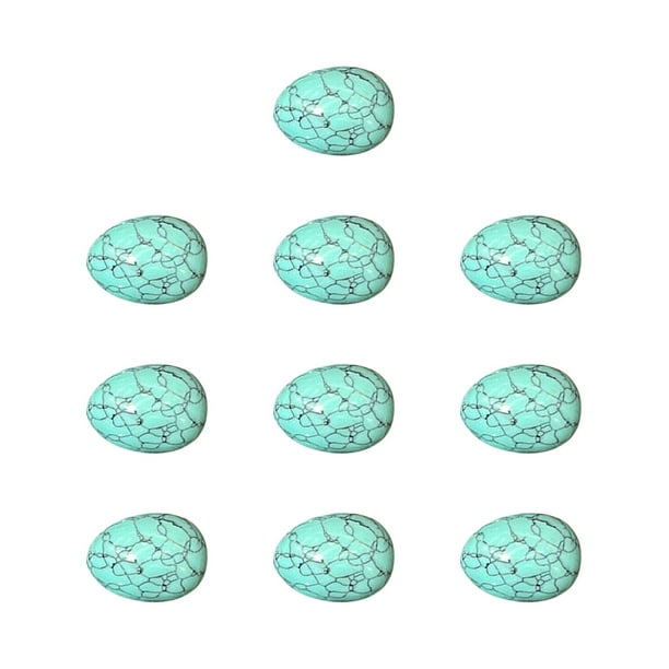 20mm Crystal Mini Egges Agate Jade Bird Egges Easter Egges 10PC