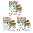 thumbnail image 1 of Phonics Flash Cards for Kids - Early Education Letter Sound Recognition, CVC Blends & Vowel Practice for Ages 4-8, 1 of 5