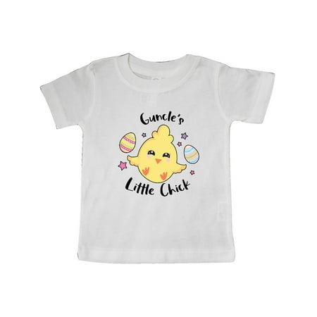 

Inktastic Happy Easter Guncle s Little Chick Gift Baby Girl T-Shirt