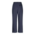 thumbnail image 4 of Womens Snow Pants with Pockets,Slim Fit Stretchy Waterproof Fleece Lined with Zipper Pockets, 4 of 9
