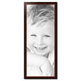 thumbnail image 2 of ArtToFrames 19" x 48" Matte mahogany Diploma Picture Frame, 19x48 inch Brown Wood Poster Frame (WOM-5108), 2 of 7
