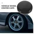 thumbnail image 3 of IDEANATEGRATE Tapa Central Para Llantas De Carro En De Carbono Negro Material ABS Aluminio, 3 of 6