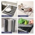 thumbnail image 2 of Oversized Dish Drying Mats With Plant Fiber Blend Foldable Design Kitchen Counter, 2 of 8