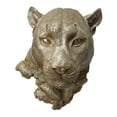 thumbnail image 4 of Esquirla Polyresin Animal Head Wall Statue Plaque Wall Mounted Decorative Wall Ornament Wall Figurine for Farmhouse Decor Multipurpose Leopard, 4 of 8