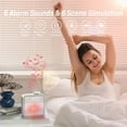 thumbnail image 3 of Alarm Clock Night Lights with 6 Scenes & White Noise, Dual Alarms for Bedrooms, 3 of 7