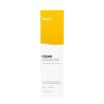 Hero Cosmetics Clear Collective Exfoliating Jelly Cleanser - Gentle Daily Foam Facial Cleanser, Removes Oil and Dead Skin(5.07 fl oz)