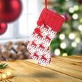 thumbnail image 1 of Calcetín Navideño para Decoración Colgante, Bolsa de Almacenamiento Reutilizable, Bolsa de Regalo para Dulces, Medias Colgantes para Chimenea para Man Macarena  medias de navidad, 1 of 8