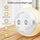 thumbnail image 5 of Kids Night Light, USB Rechargeable Bedside Lamp, Baby Night Light with Dimmable Warm Light & 7 Color Lights, 5 of 5