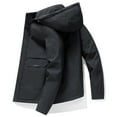 thumbnail image 5 of SGFCWSX Mens Jackets with Hoods for Winter with Pockets Waterproof Fleece Lined Warm Parka Coat Black Size 2XL, 5 of 9