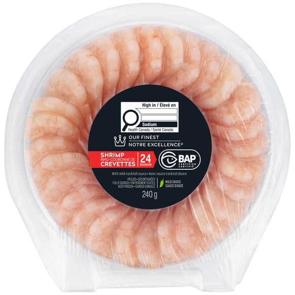 Couronne de crevettes Notre Excellence 240 g