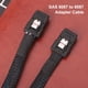 thumbnail image 3 of Cable Adaptador 50cm SAS SFF 8087 a SFF 8087 Disco Duro Datos Negro Wdftyju, 3 of 8