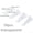 Transparent, variant on 50pcs U-Shaped Alligator Clips - Clear Plastic Clothes Pegs for Storage