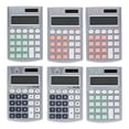 thumbnail image 2 of Caja de 6 Calculadoras de 8 Dígitos Milan Pocket Silver Multicolor, 2 of 4