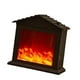 thumbnail image 4 of Chimenea linterna Chimenea falsa Chimenea portátil Chimenea eléctrica Luz Techo triangular, 4 of 9