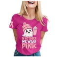 thumbnail image 3 of TSADFHJI Hauts Pailletés Femmes Coupe Ample Mode Décontractée Imprimée Col Rond Manches Courtes Chandail T-Shirt S, 3 of 6