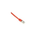 thumbnail image 2 of Black Box - Network cable - RJ-45 (M) to RJ-45 (M) - 25 ft - screened shielded twisted pair (SSTP) - CAT 6 - solid, stranded - red, 2 of 7