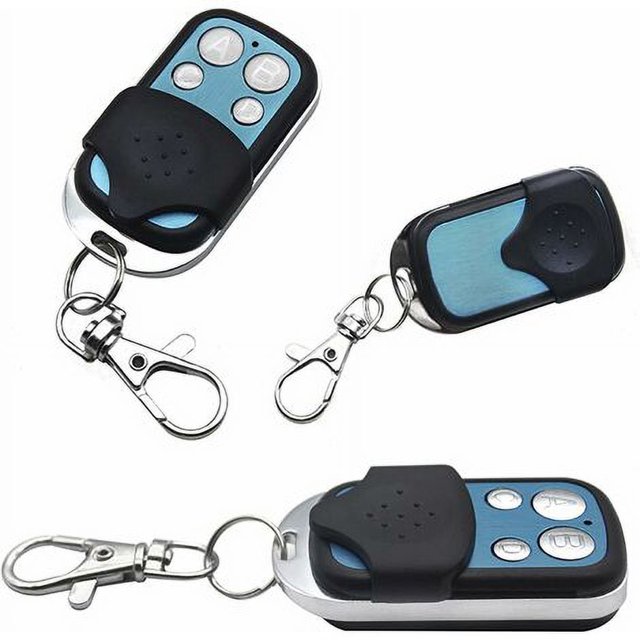Mando a distancia universal para puerta, 4 piezas, pitido universal para puerta, mando a distancia universal para puerta de garaje, 12 V, 433 Mhz, mando a distancia de clonación para alarma de puerta