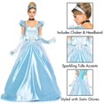thumbnail image 3 of Disfraz Leg Avenue Vestido de Cenicienta con Diadema Azul Talle Grande, 3 of 6