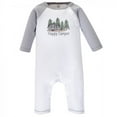 thumbnail image 4 of Touched by Nature Baby Boy Organic Cotton Coveralls 3pk, Happy Camper, 3-6 Months, 4 of 4