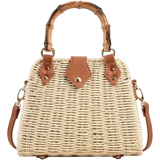 Kathy Van Zeeland Croco PVC Designer Handbag - 16 Inch Dowel Bag
