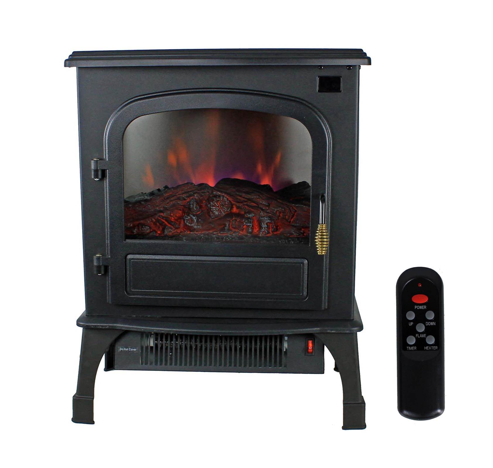 Warm Living 1500W Electric Infrared 1000 Sq Ft Deluxe Home Stove