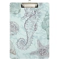 thumbnail image 2 of GZHJMY Seahorses Clipboards Acrylic A4 Letter Size Clipboards with Metal Clip for Nurses, Students, Teachers, Classroom, Office, 2 of 7