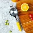 thumbnail image 3 of Kcavykas Home, Kitchen, Refrigerator Storage,Stainless Steel Manual Orange Juicer Heavy Duty Solid Metal Squeezer, 3 of 8