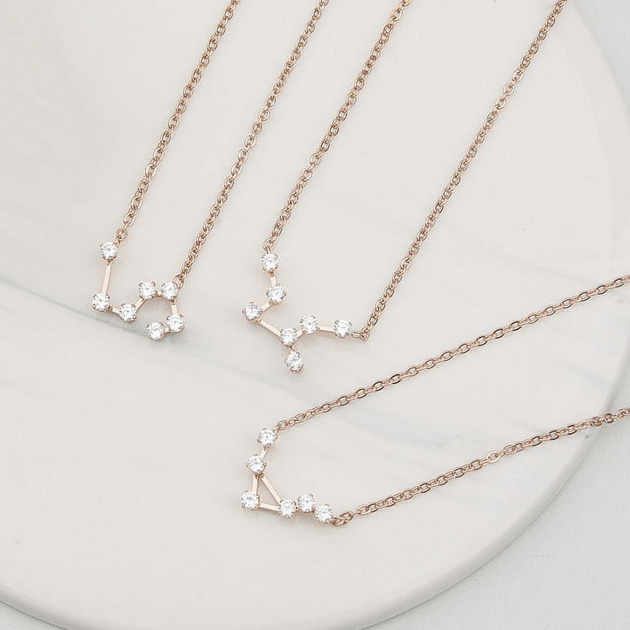 Zodiac Necklace - Cancer Zodiac - Leo Necklace - Scorpio Necklace - Aries Necklace - Taurus Necklace - Gemini Necklace -Zodiac Necklace Gold
