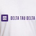 thumbnail image 3 of CafePress - Delta Tau Delta Purple Signature T Shirt - Fitted T-Shirt, Vintage Fit Soft Cotton Tee, 3 of 4