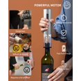 thumbnail image 2 of Juego de abridores de vino eléctricos CIRCLE JOY 6 en 1 con cortador de papel, 2 of 8